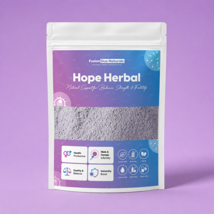 Hope Herbal Fertility Booster for Men & Women – 100% Organic Infertility Support, Immunity & Reproductive Health Supplement
